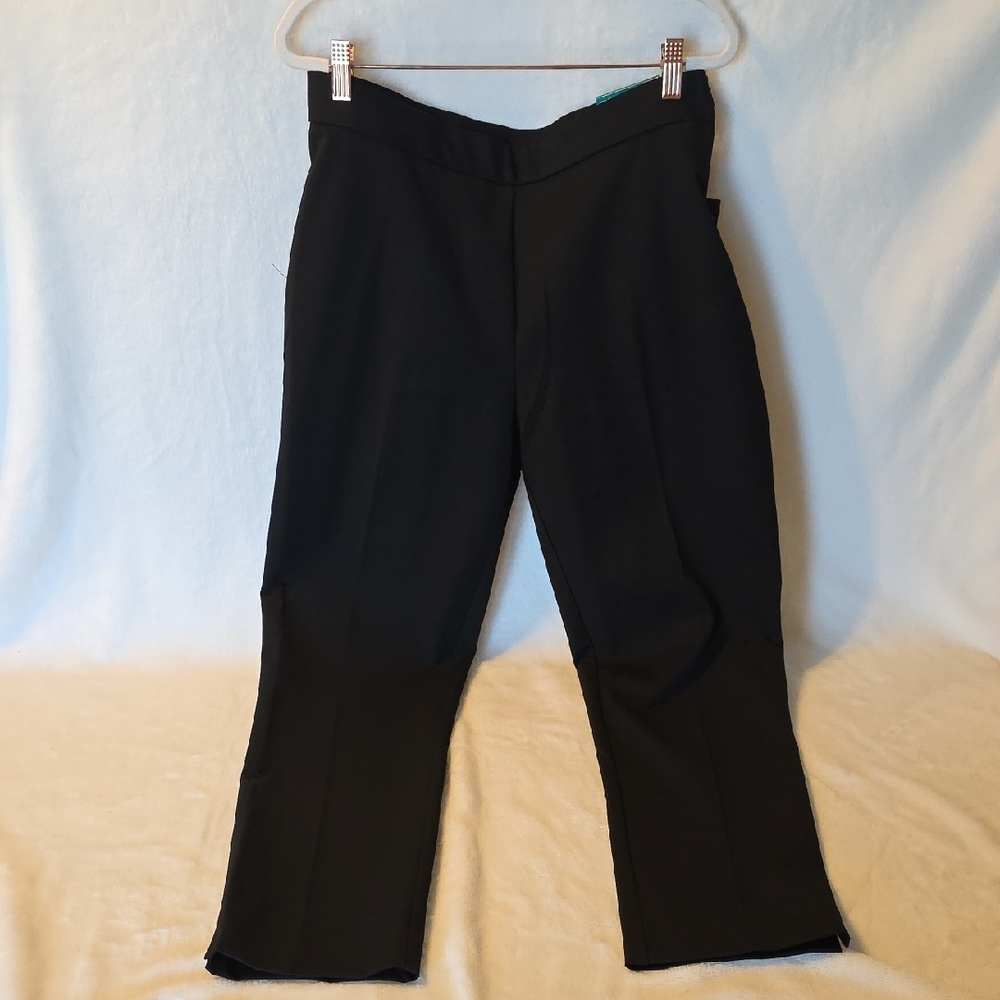 Investments The 5th Ave Fit Black Slim Leg Dress Pants NWT 10R